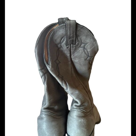Abilene Western Cowboy Leather Men Boots Size 9.5D main image 2